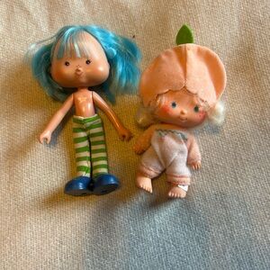 Vintage Strawberry shortcake dolls